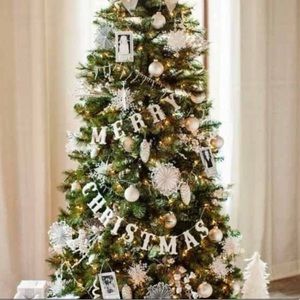 Christmas tree letter garland 🎄🎁🎅🏼